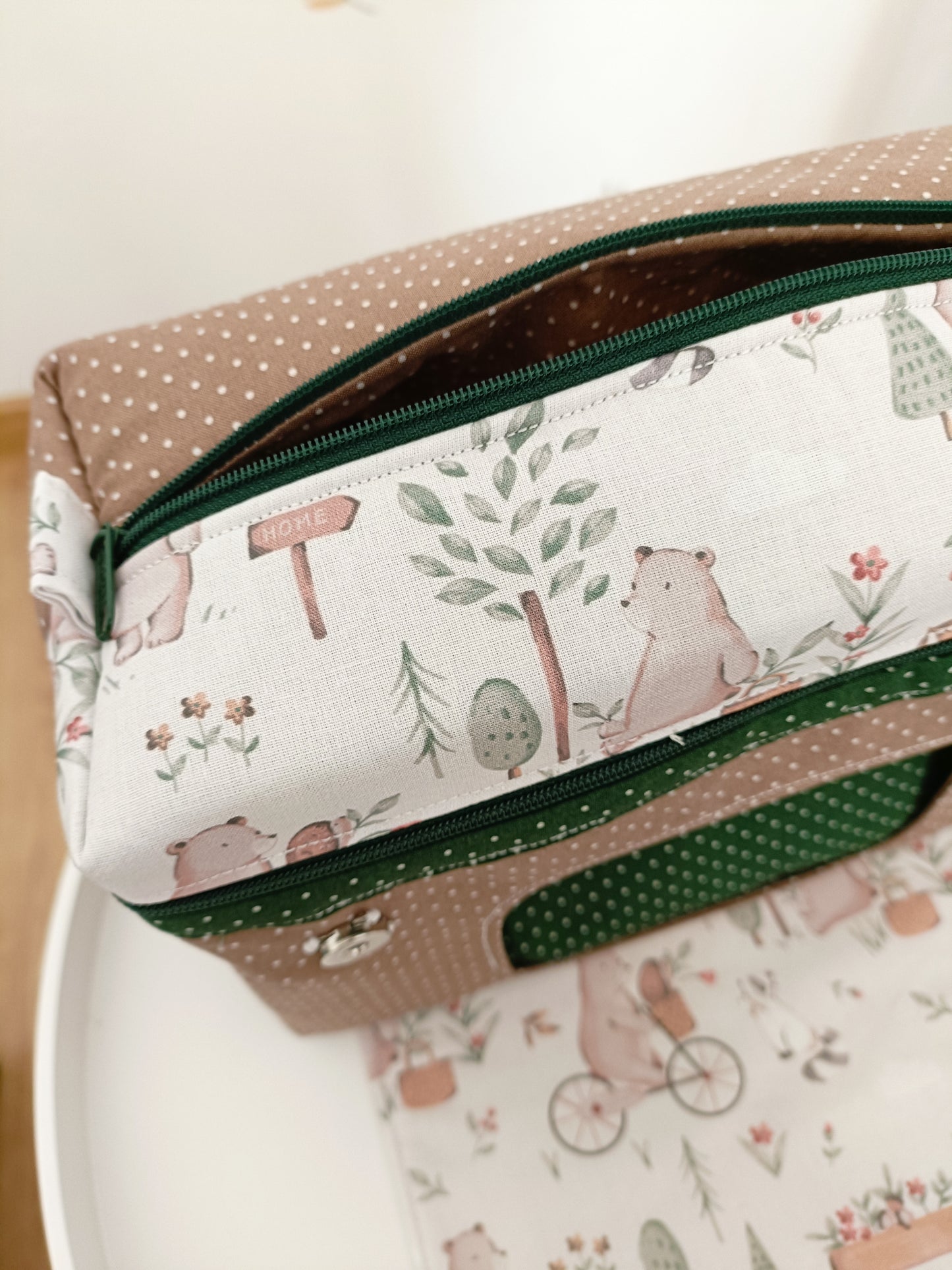 Bolsa Fraldas e Toalhitas Bosque