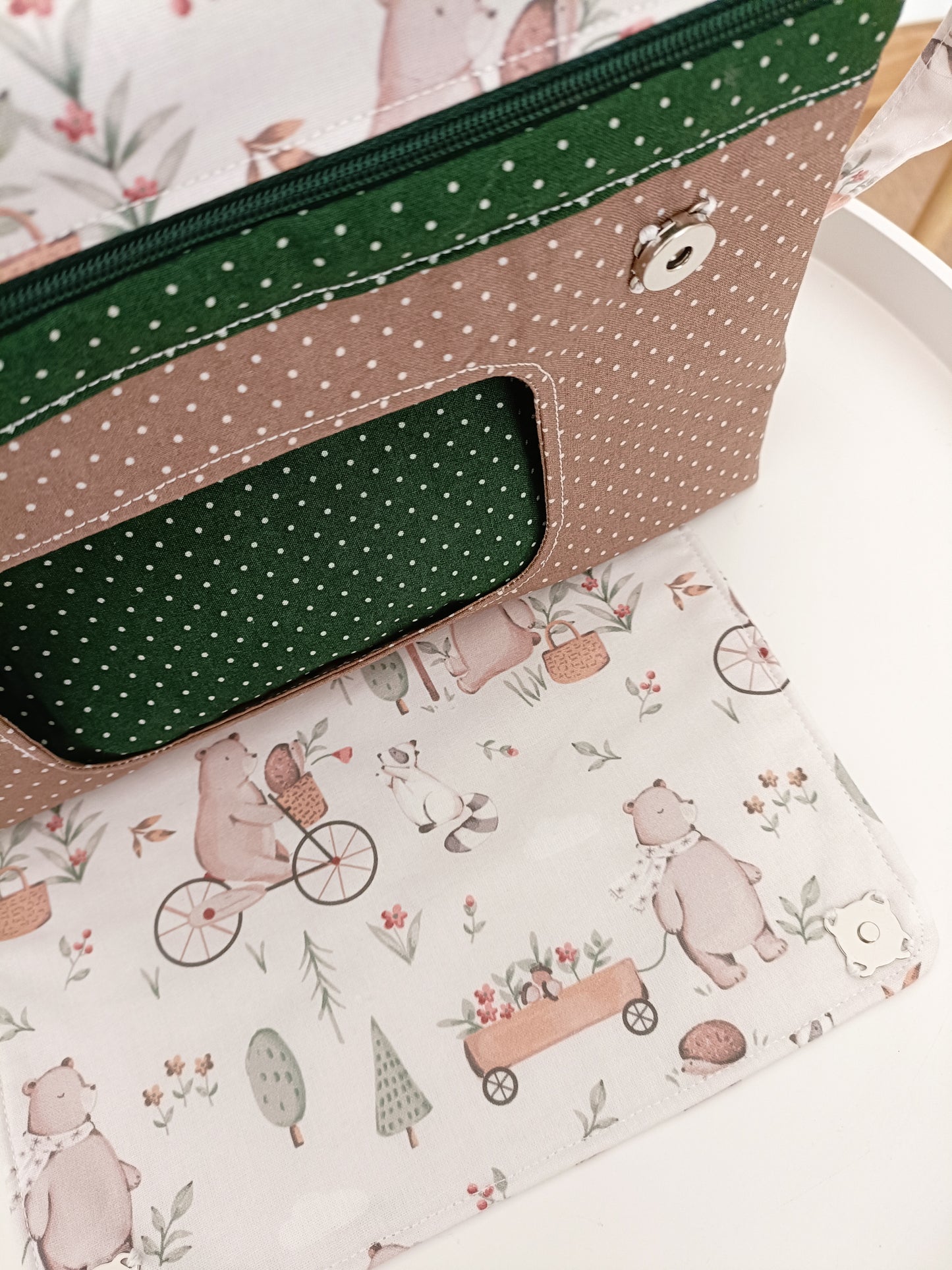 Bolsa Fraldas e Toalhitas Bosque