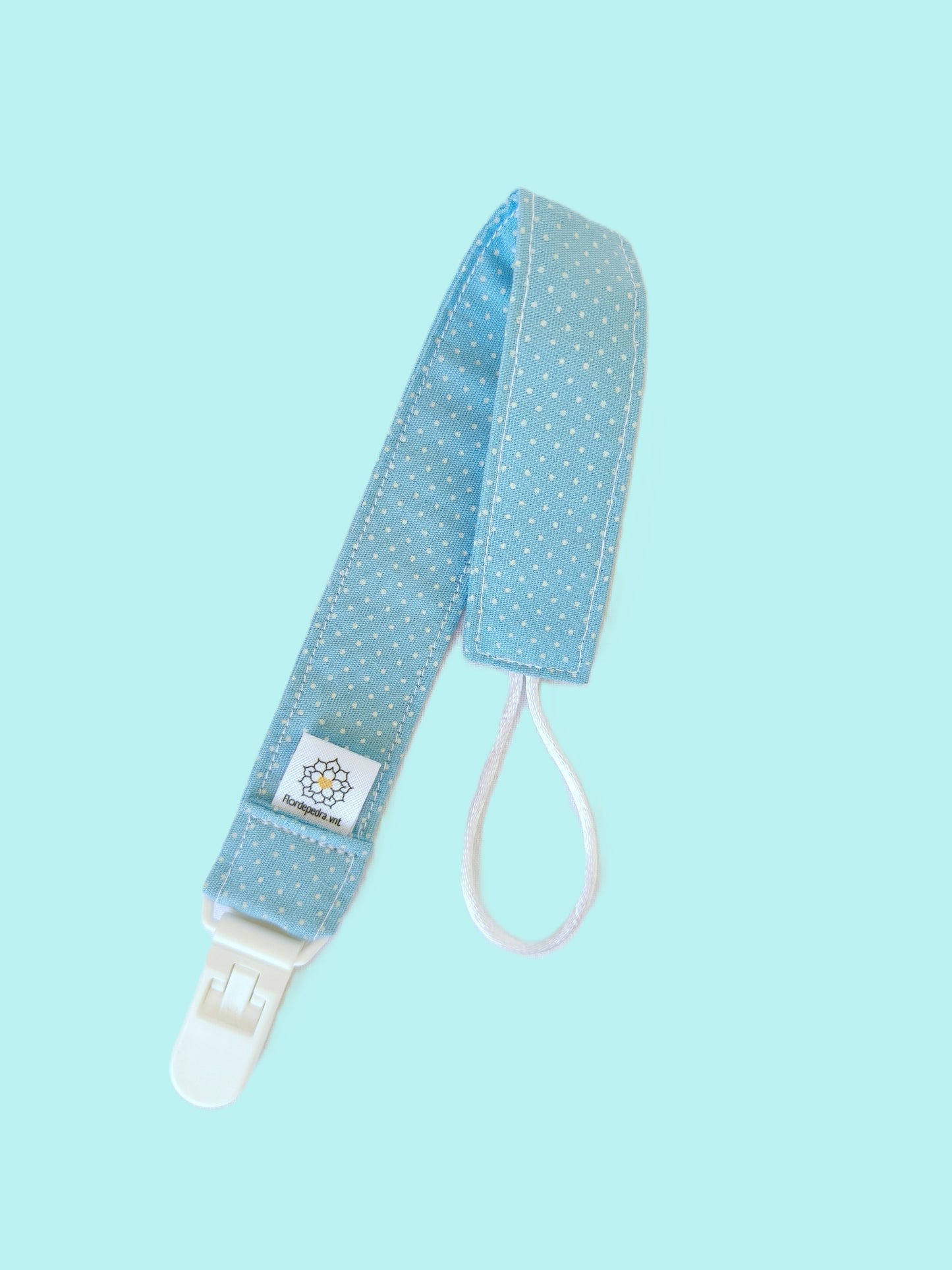 Fita Chupeta Pintas Azul