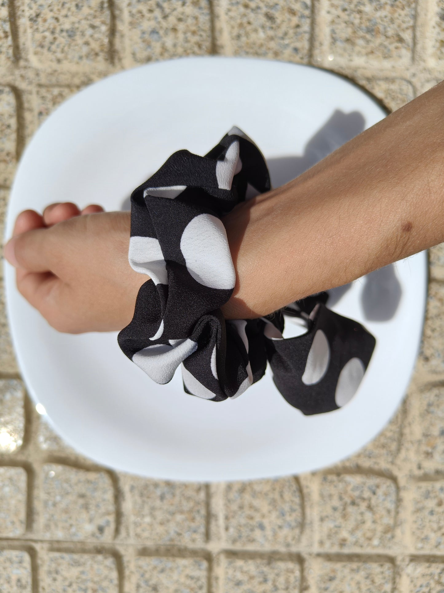 Scrunchie Bolinhas S