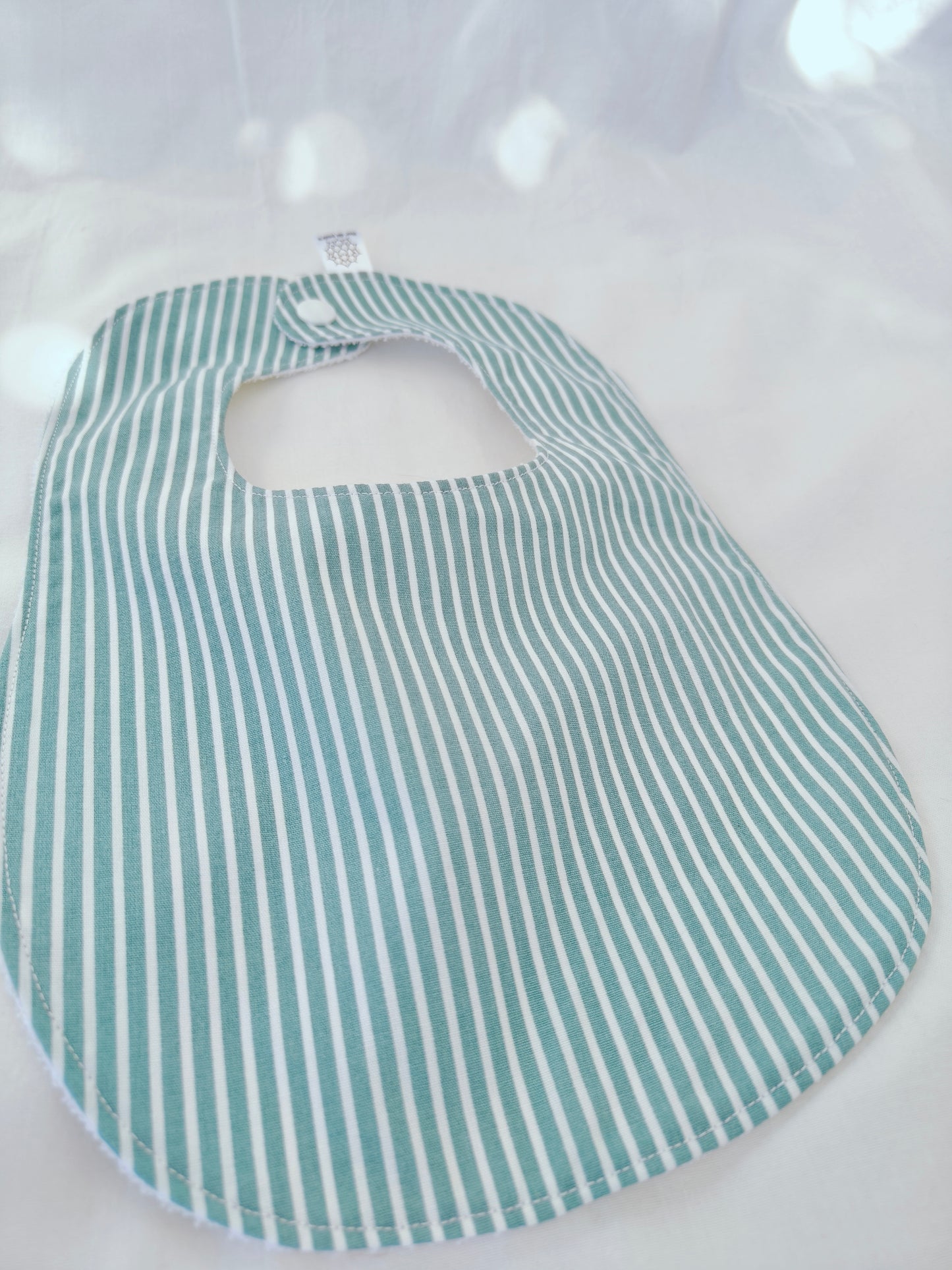 Babete Turquesa Riscas