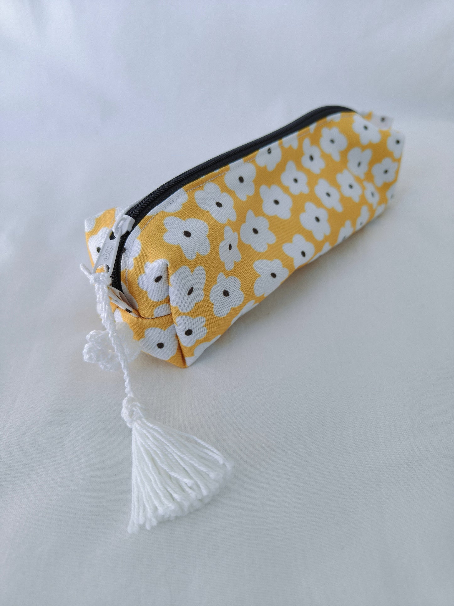 Estojo Florido Amarelo