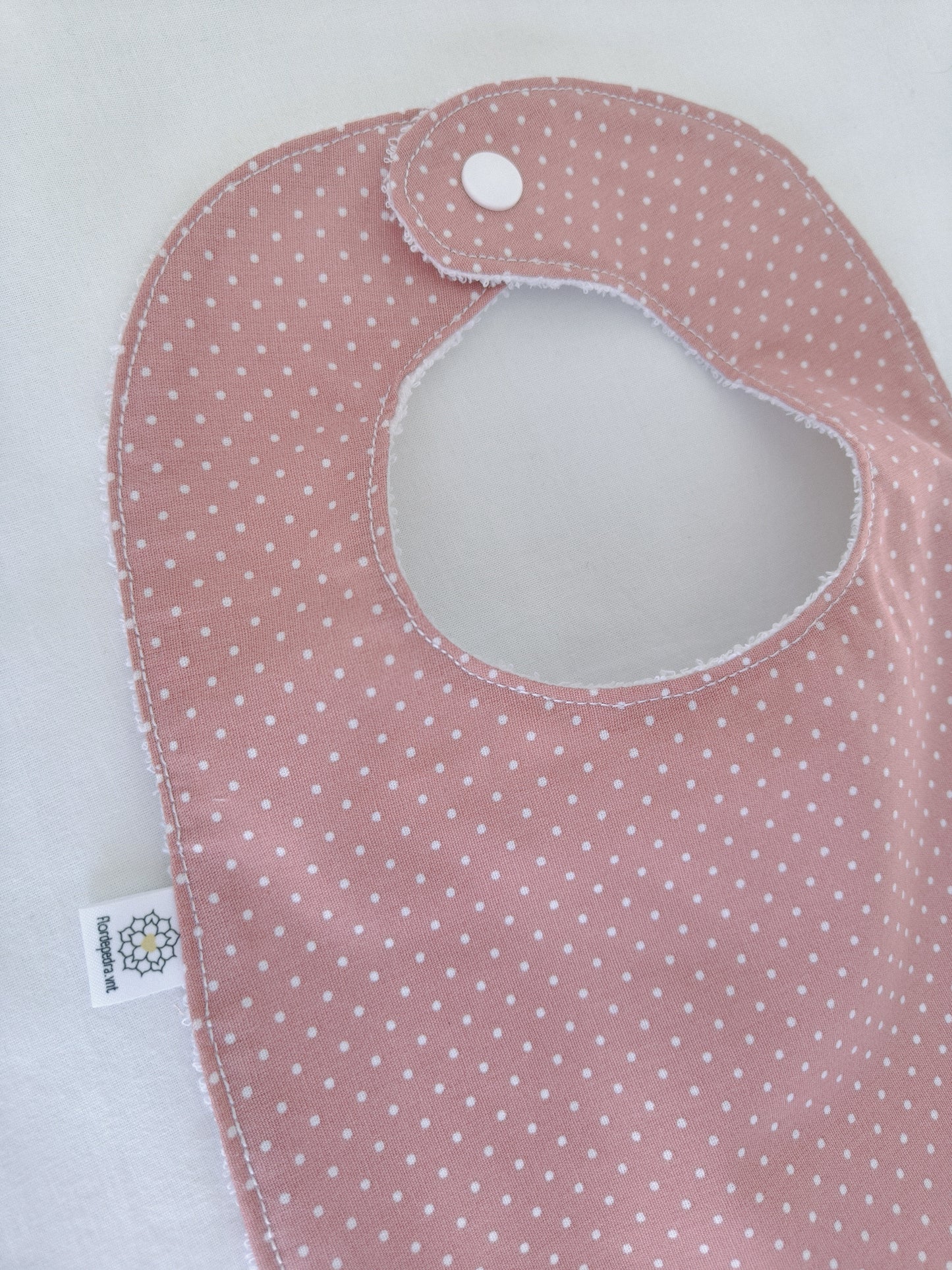 Babete Pintas Rosa Velho