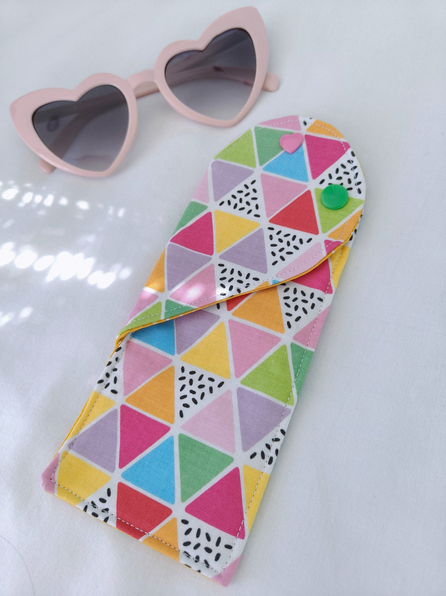 Bolsa Óculos Super Cores