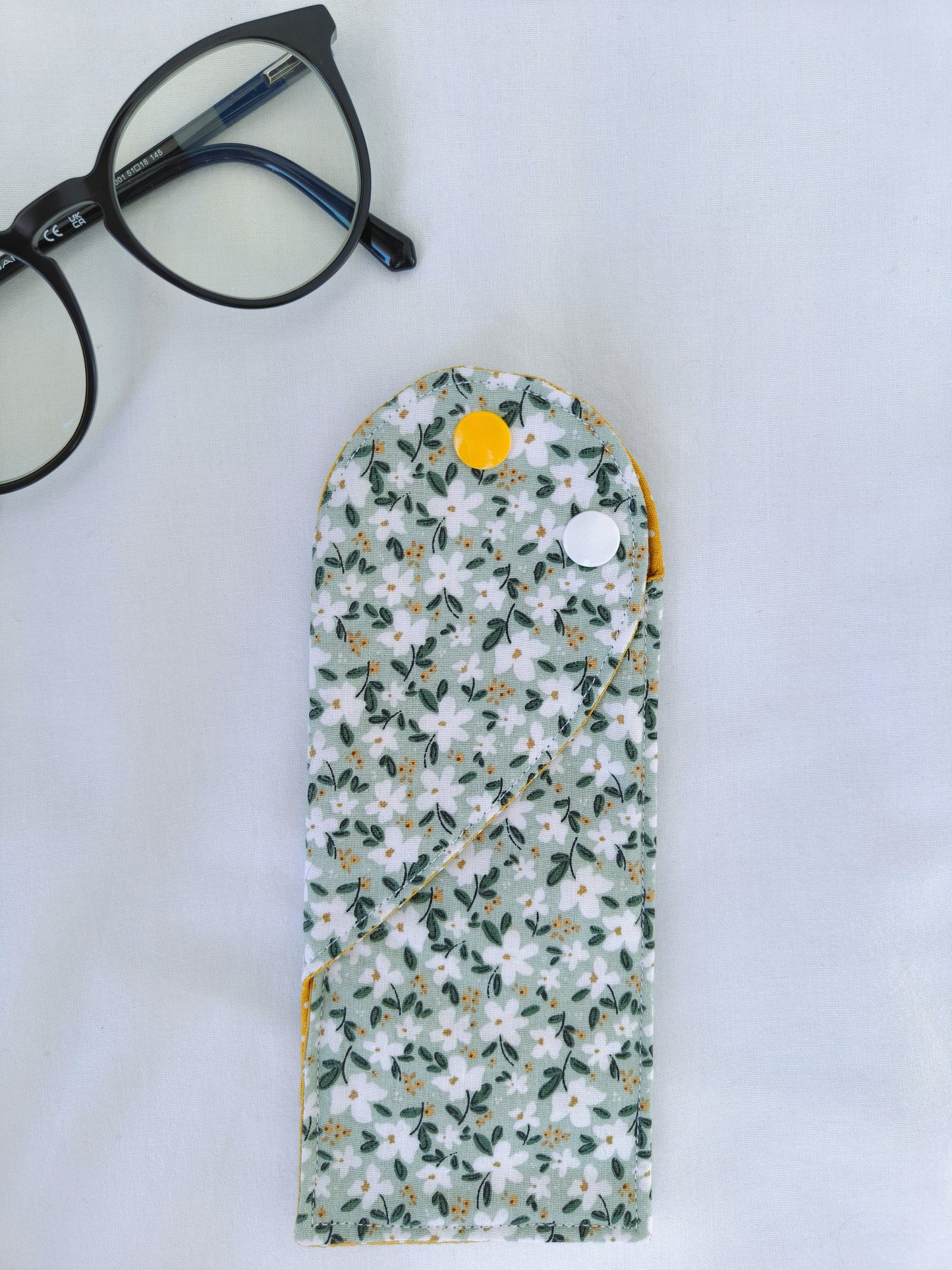 Bolsa Óculos Florido