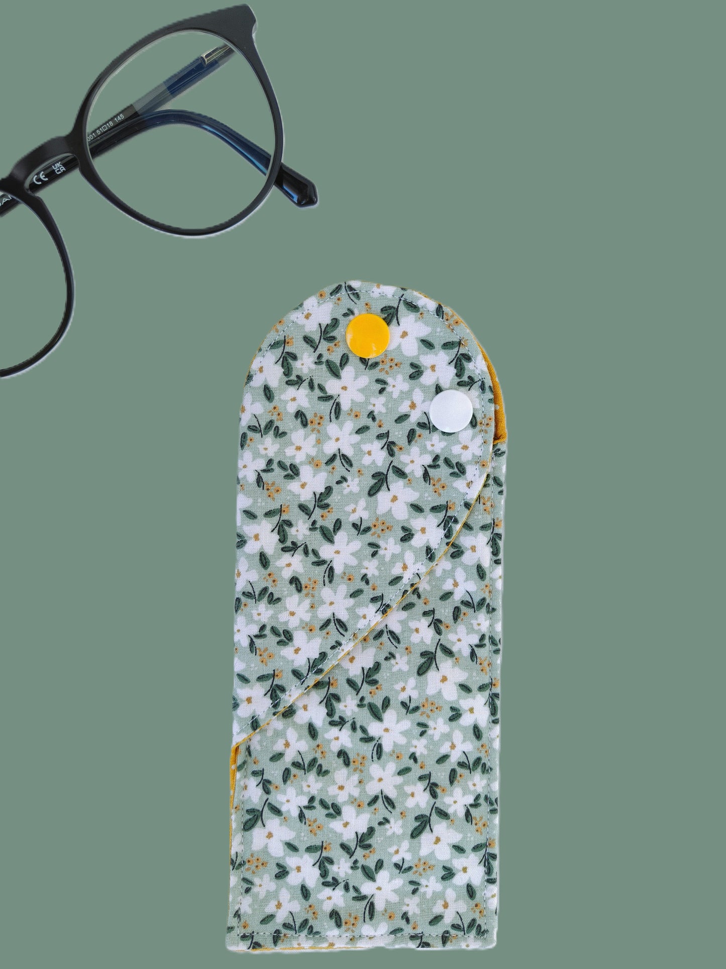 Bolsa Óculos Florido