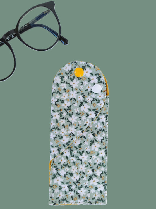 Bolsa Óculos Florido
