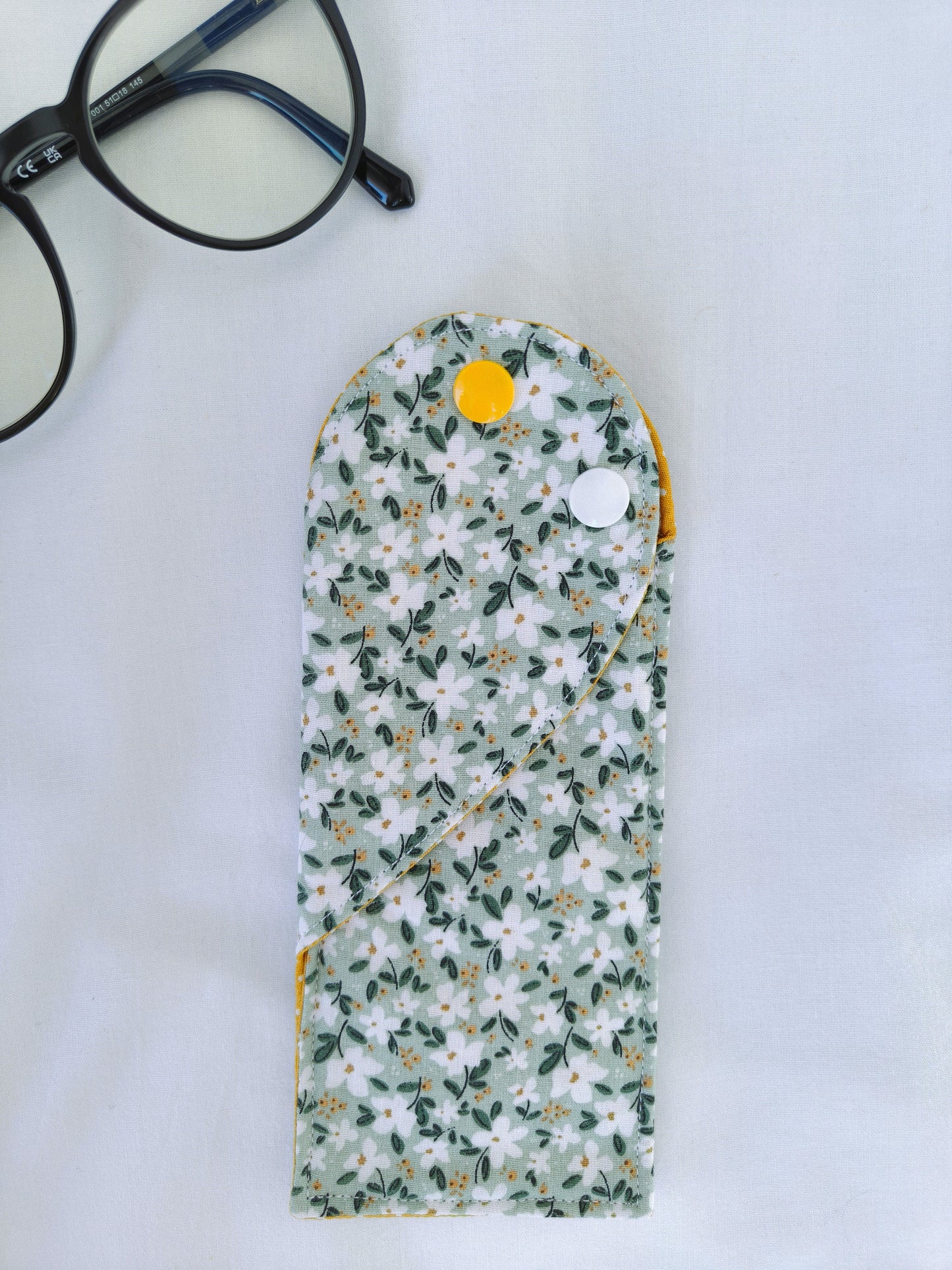 Bolsa Óculos Florido