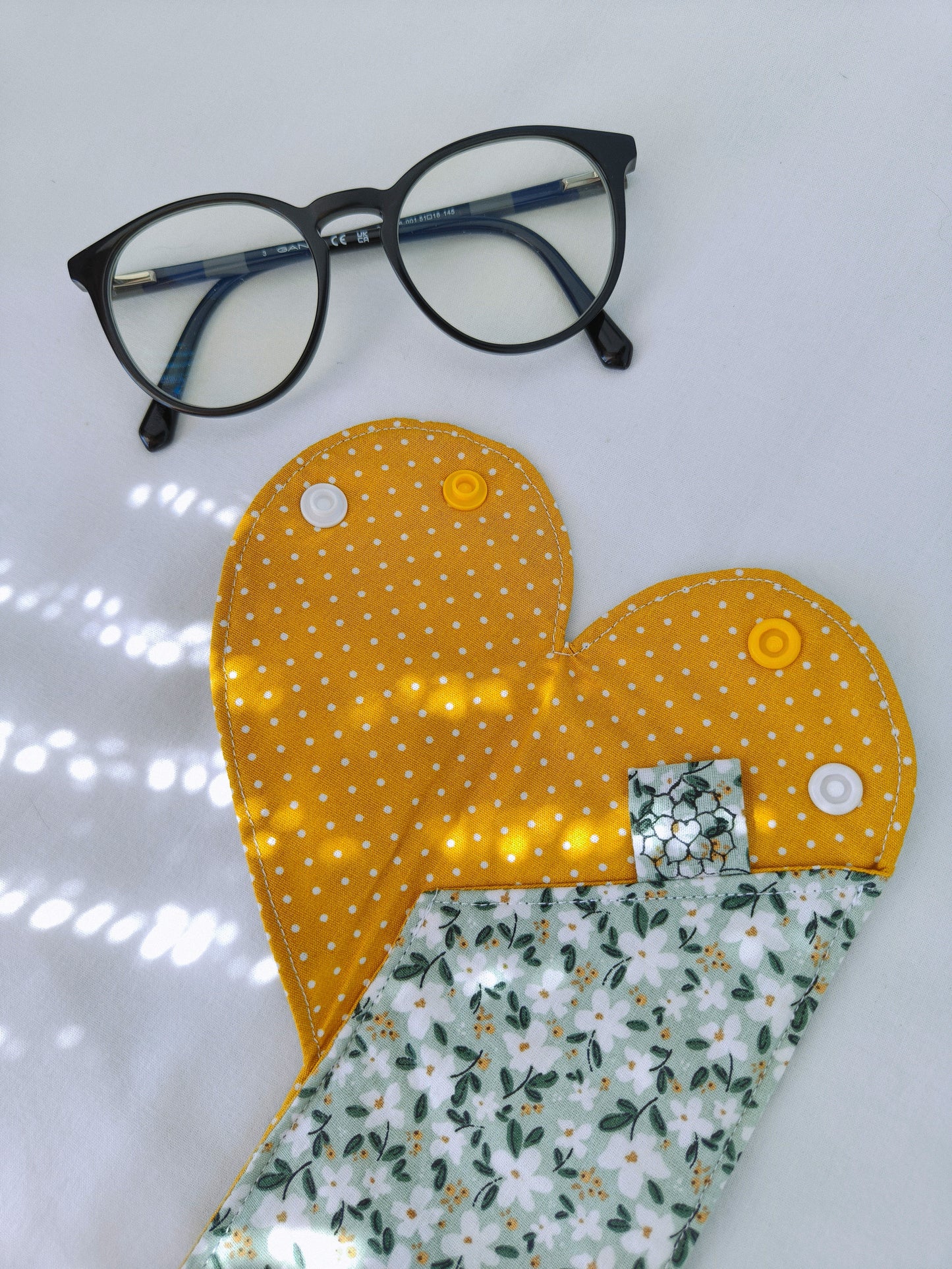 Bolsa Óculos Florido