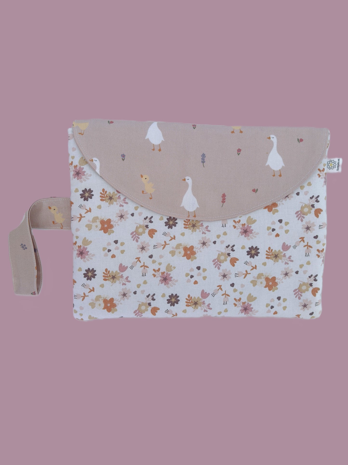 Bolsa Be Happy Patinho Rosa