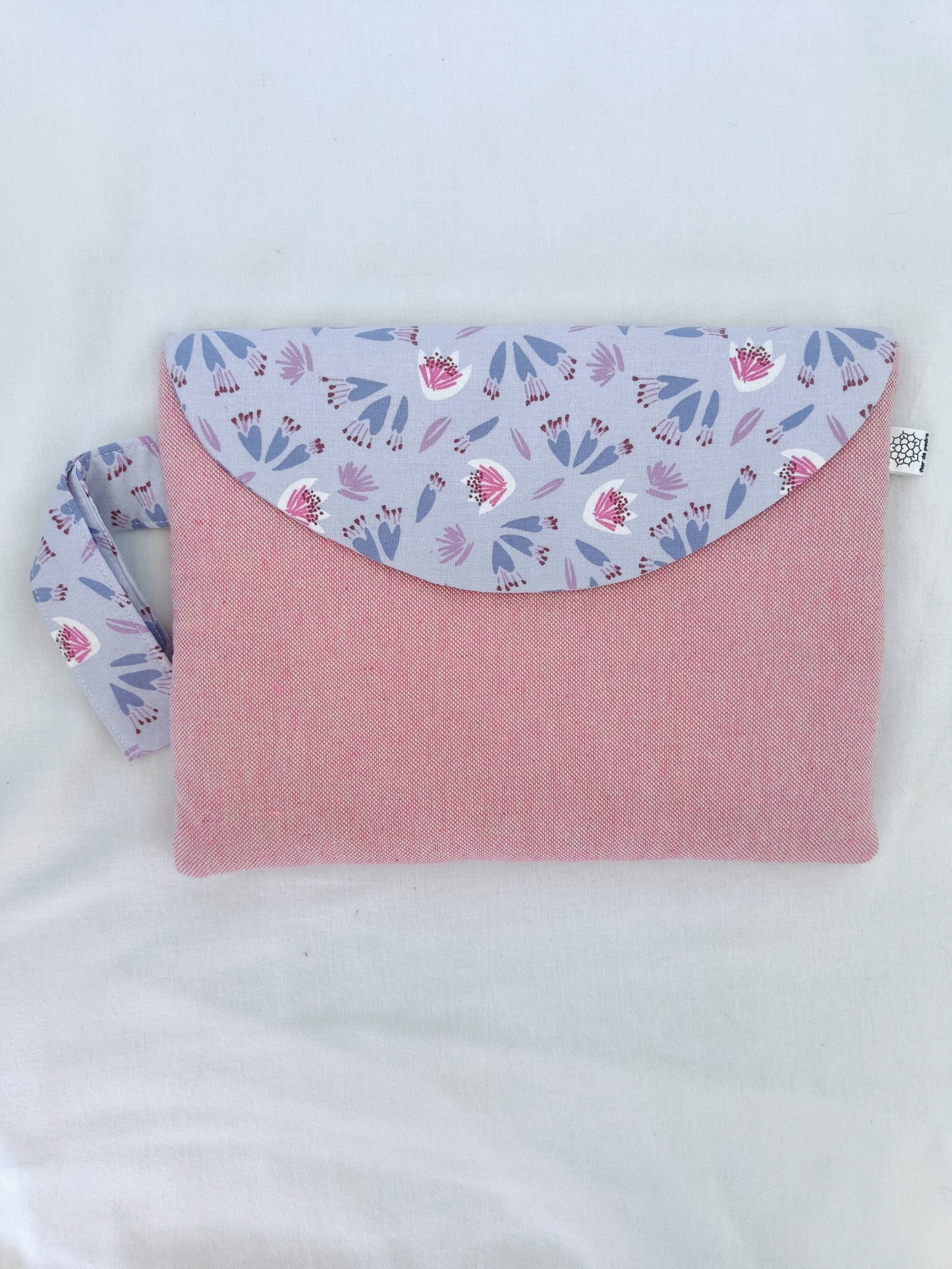 Bolsa Be Happy Flor Roxa