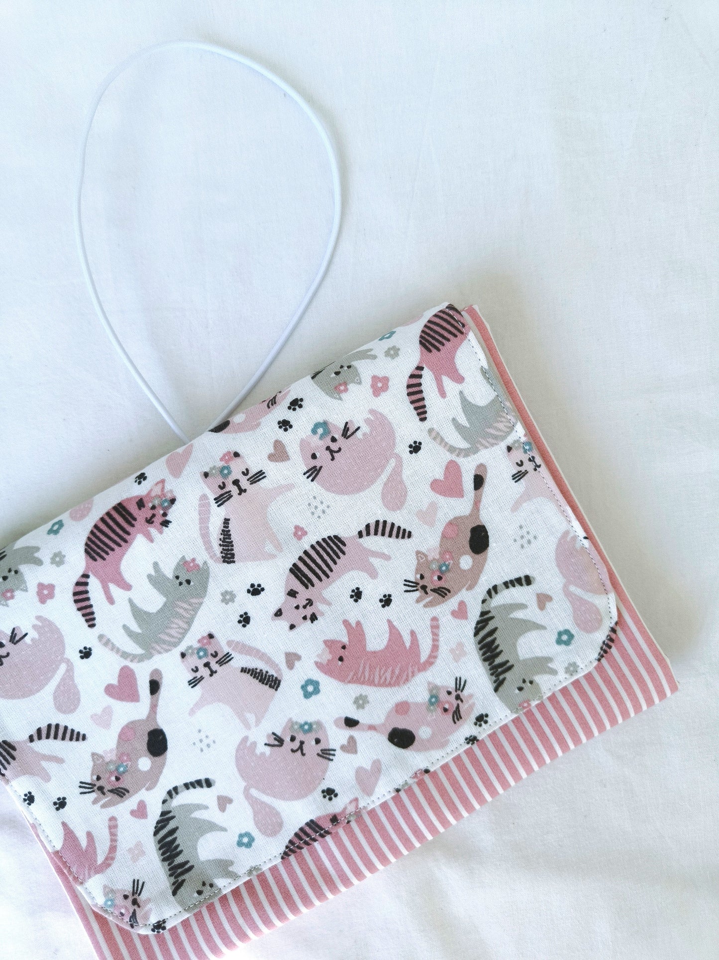 Muda Fraldas Gatos Rosa