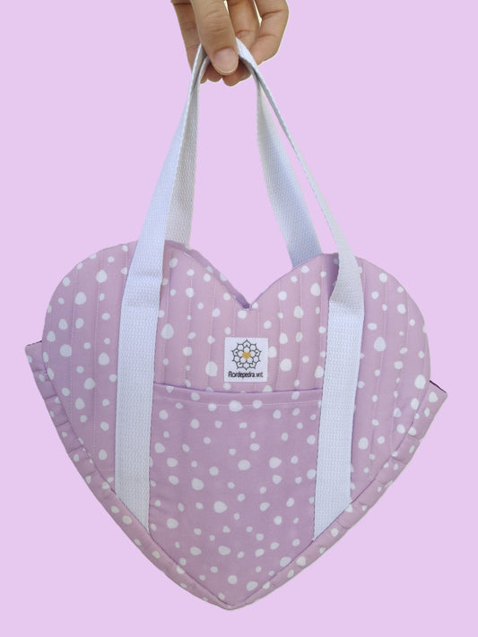 Mini Mala Coração Purple