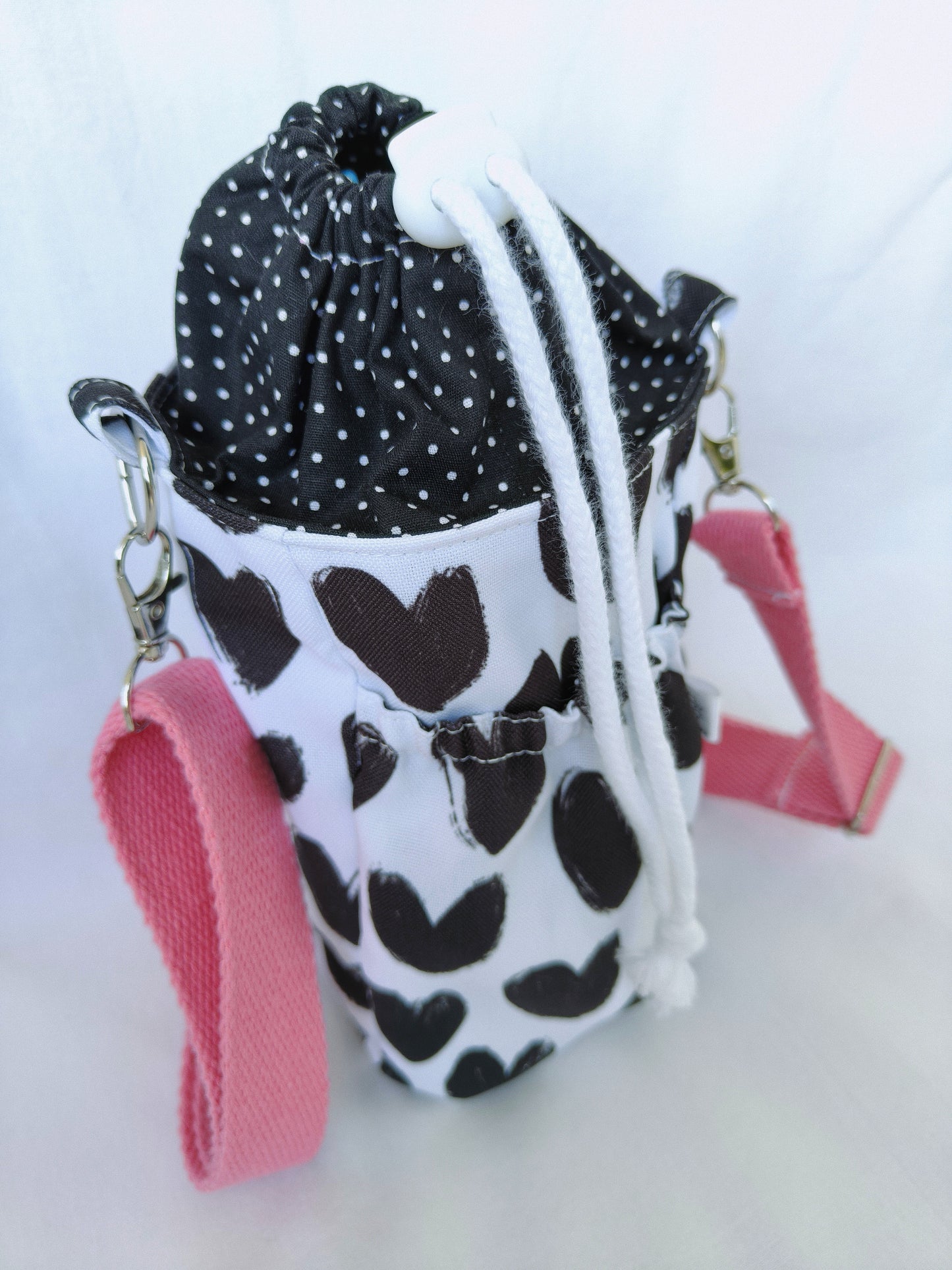 Bolsa Garrafa de Água Corações