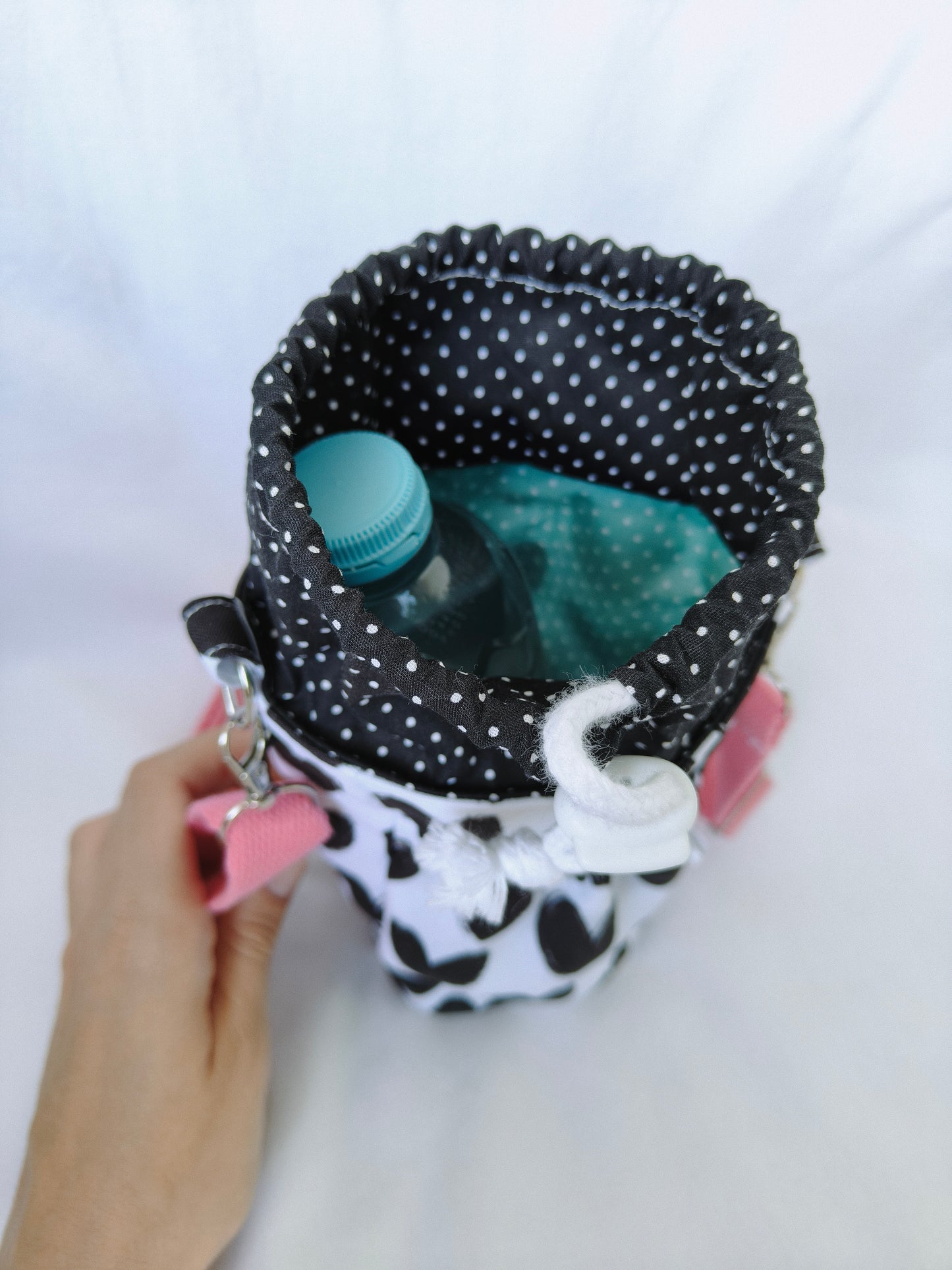 Bolsa Garrafa de Água Corações