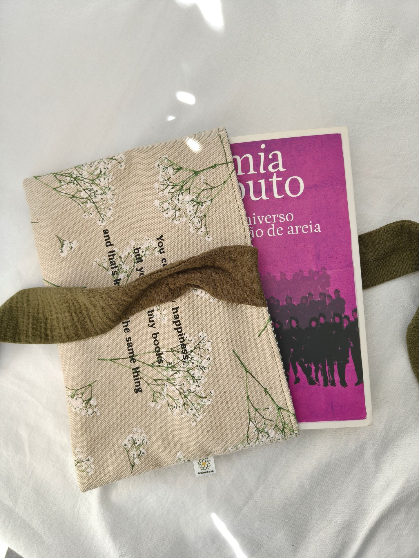 Bolsa Livro Flor S