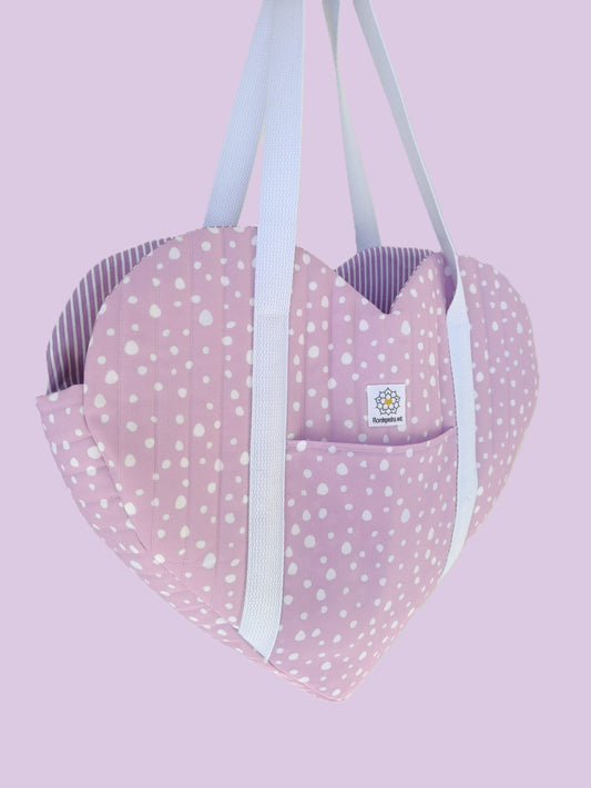 Mala Coração Pintas