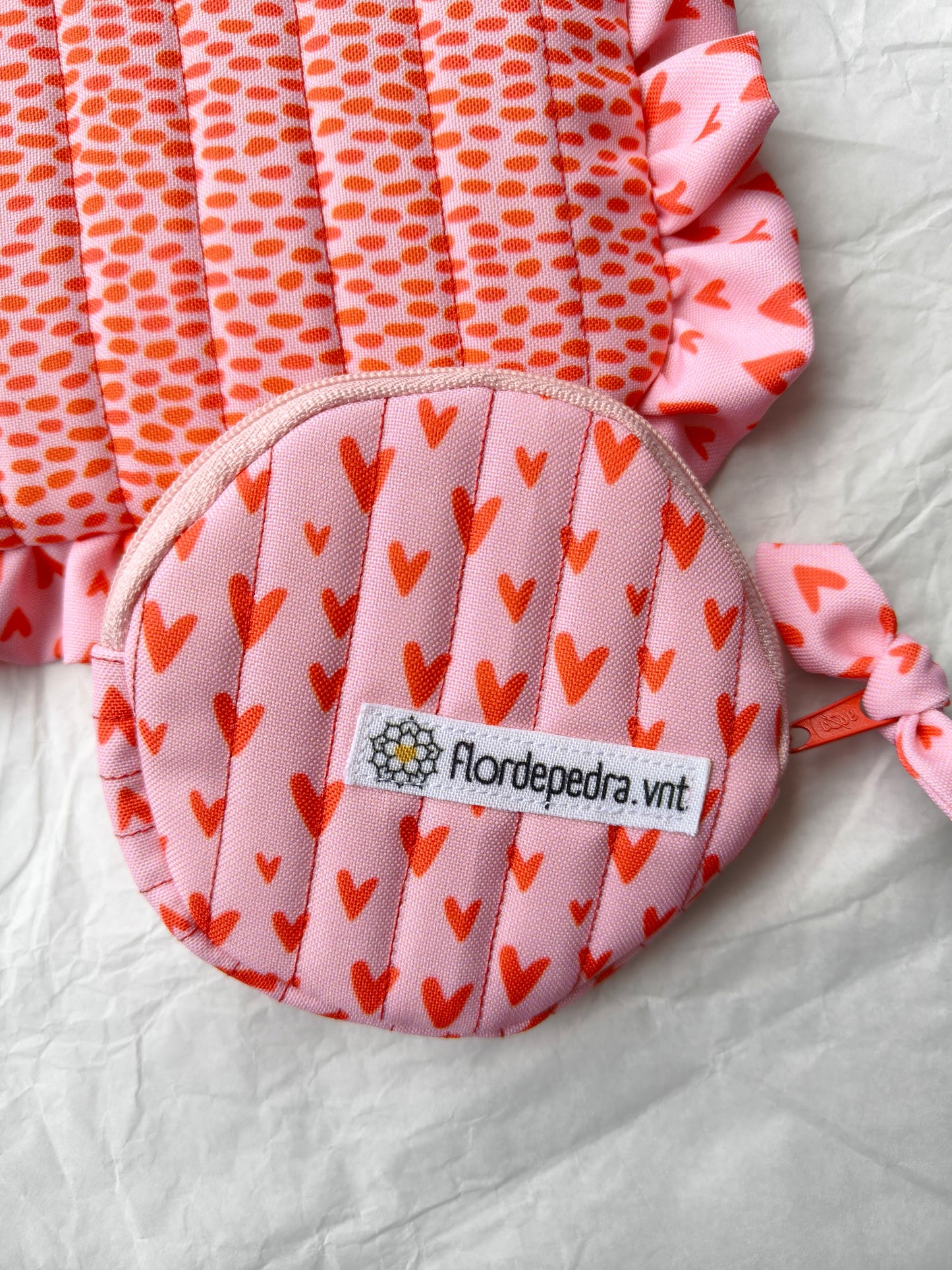 Porta Moedas Corações