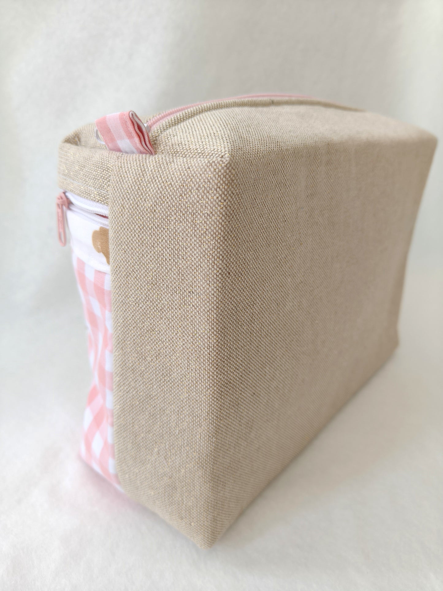 Bolsa Fraldas e Toalhitas Sonho Cor de Rosa