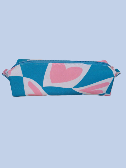 Estojo Blue Heart