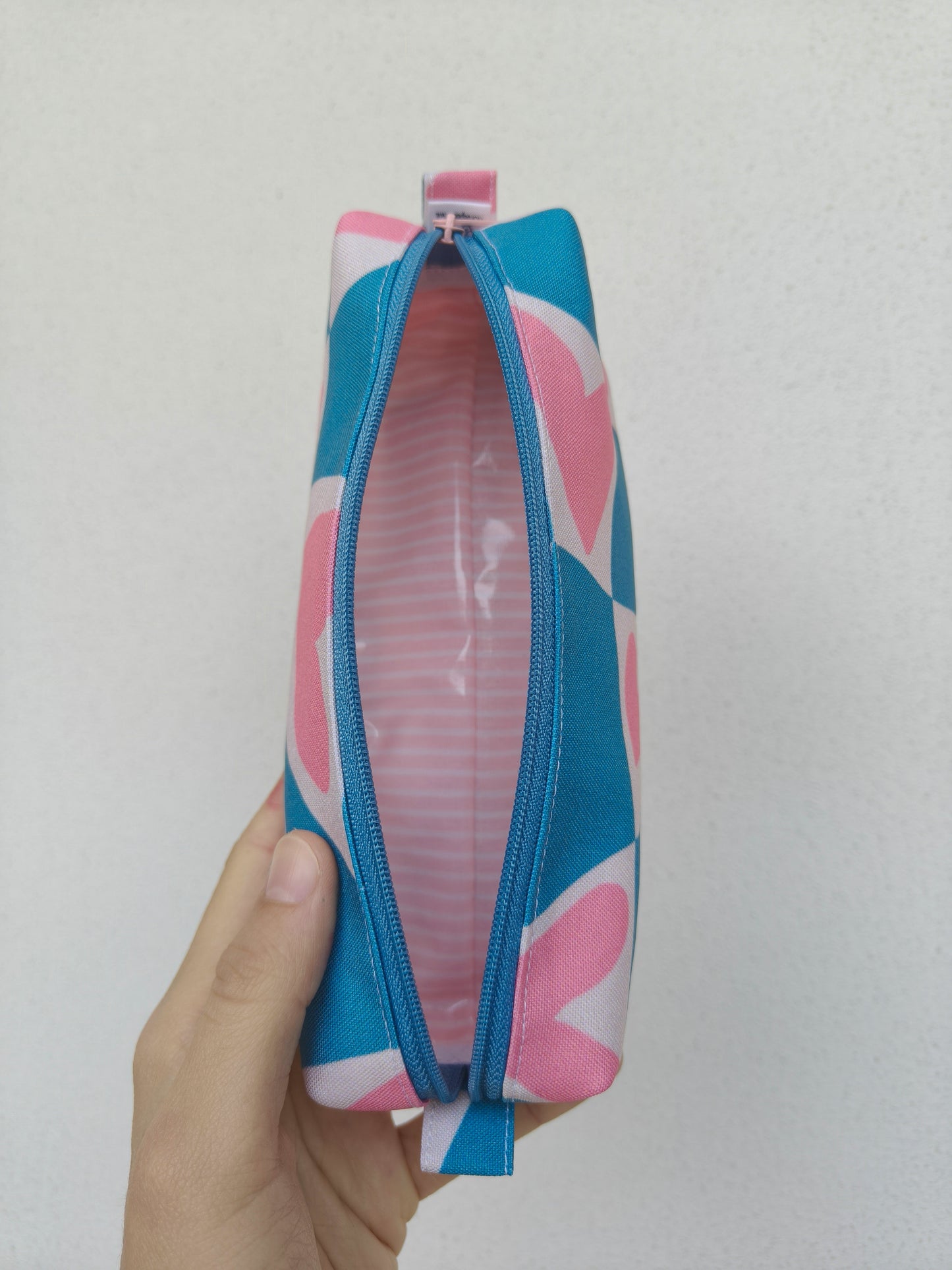 Estojo Blue Heart