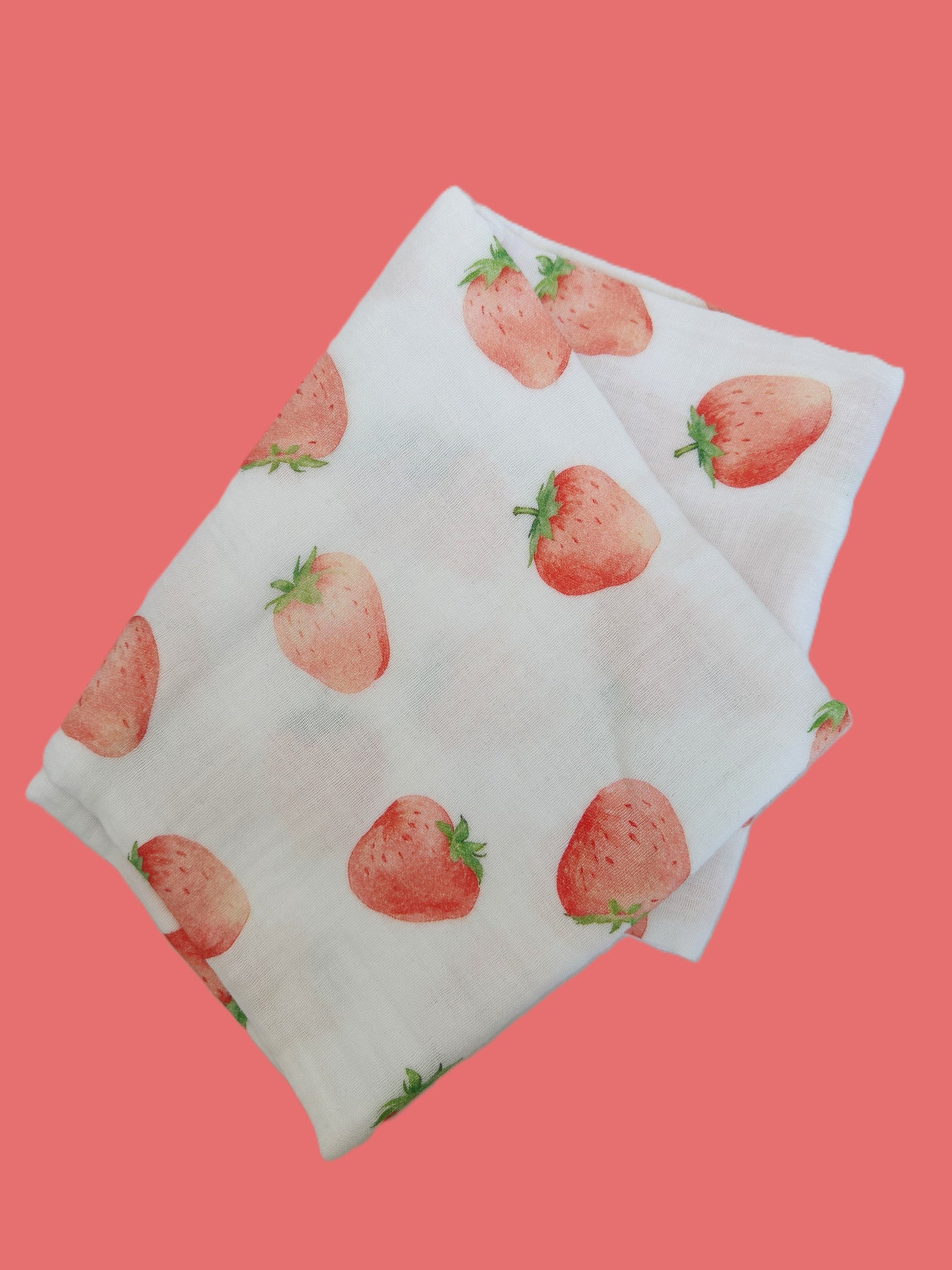 Fralda Pano Strawberry