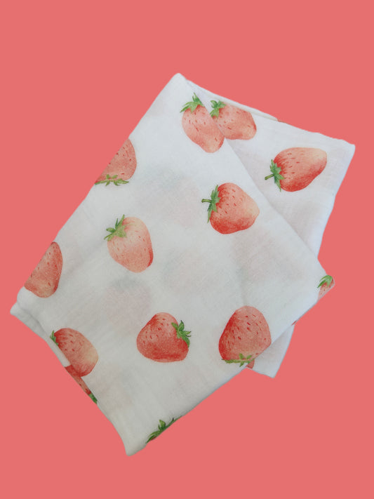 Fralda Pano Strawberry