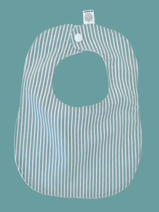 Babete Turquesa Riscas