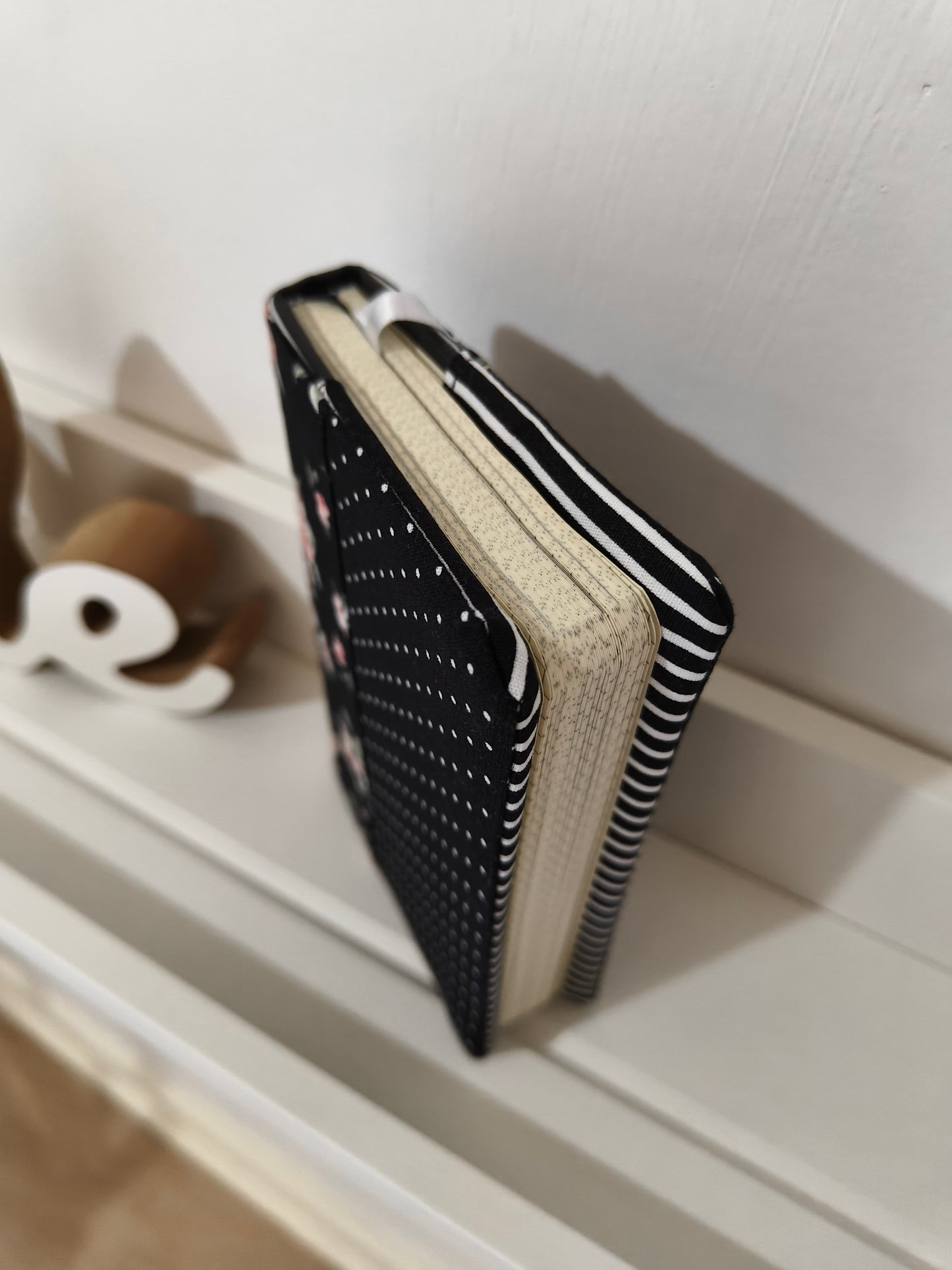 Caderno Mini Black Flower